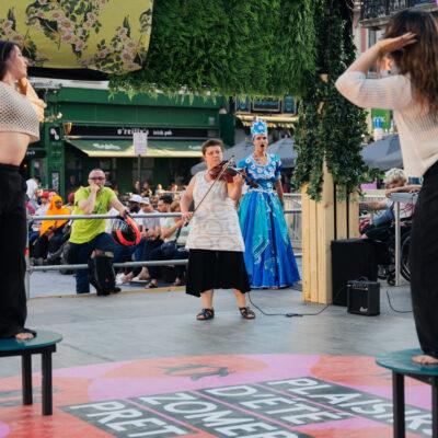 by Aurelien Goubau (2024, Plaisirs d'été, Brüssel)